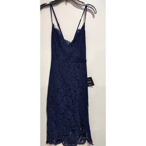 NEW Lulus - Flirting With Desire Lace Bodycon Dress Medium